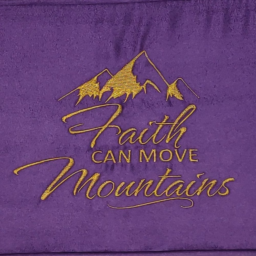 Faith Can Move Mountains! Kneel Cushion!